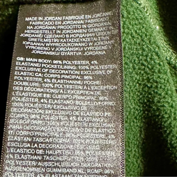 The North Face Canyonlands Half Zip Mens Green Long Sleeve Athleisure Sweatshirt - Picture 11 of 11